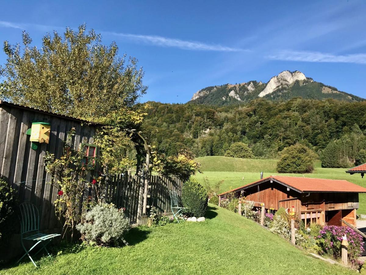 Ferienwohnung Draexl Garten Und Bergblick Nußdorf am Inn Exterior foto
